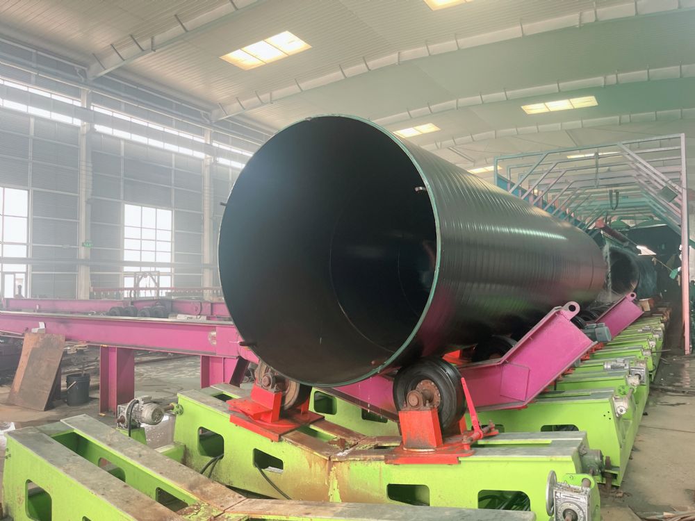 DN1000��ڏ��߉���ˮ����3PE����䓹�