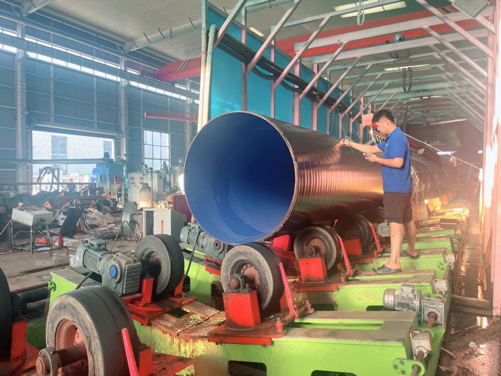 DN900大口徑長輸管線用TPEP防腐鋼管 DN900大口徑長輸管線用TPEP防腐鋼管